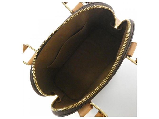 Borsa Louis Vuitton Monogram Alma BB Marrone - vista 10