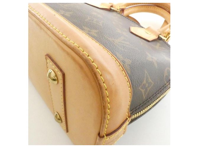 Borsa Louis Vuitton Monogram Alma BB Marrone - vista 2
