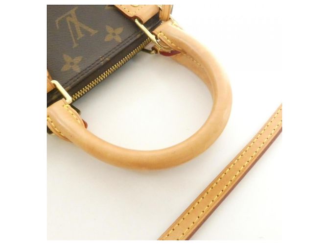 Borsa Louis Vuitton Monogram Alma BB Marrone - vista 6