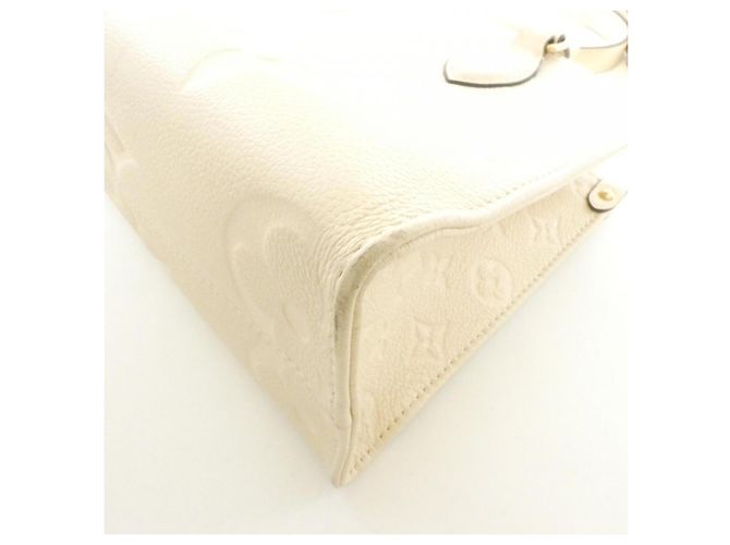 Louis Vuitton Monogram Empreinte OnTheGo PM Handtasche Beige - Ansicht 2