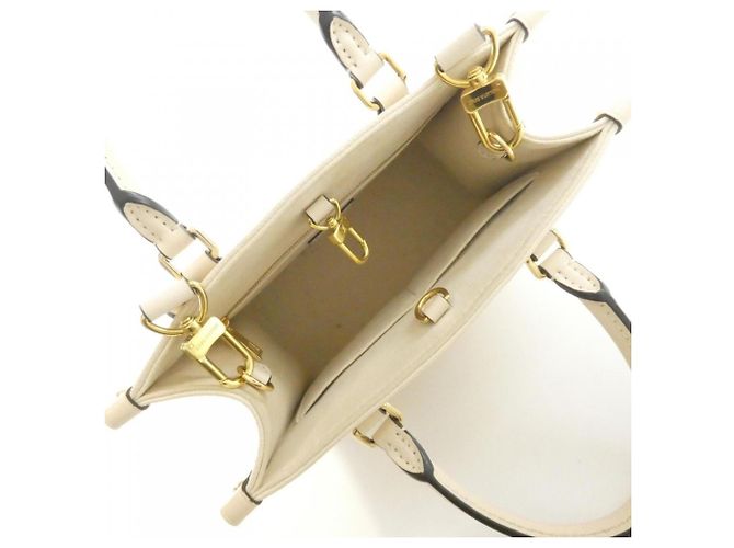 Louis Vuitton Monogram Empreinte OnTheGo PM Handtasche Beige - Ansicht 7