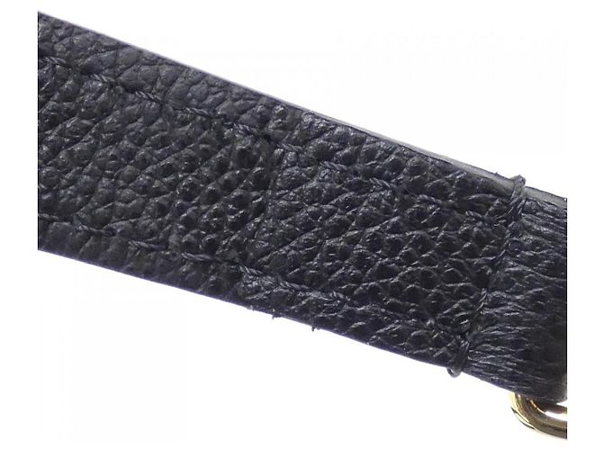 Bolsa de Ombro Louis Vuitton Monogram Empreinte Diane Preto - vista 7