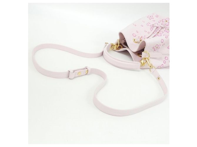 Néonoé Borsa Louis Vuitton Monogram Empreinte Neo Noe BB Rosa - vista 7