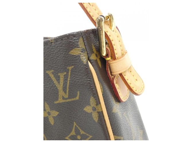 Borsa a tracolla Louis Vuitton Monogram Viva Cite MM Marrone - vista 4