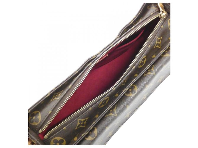 Borsa a tracolla Louis Vuitton Monogram Viva Cite MM Marrone - vista 6