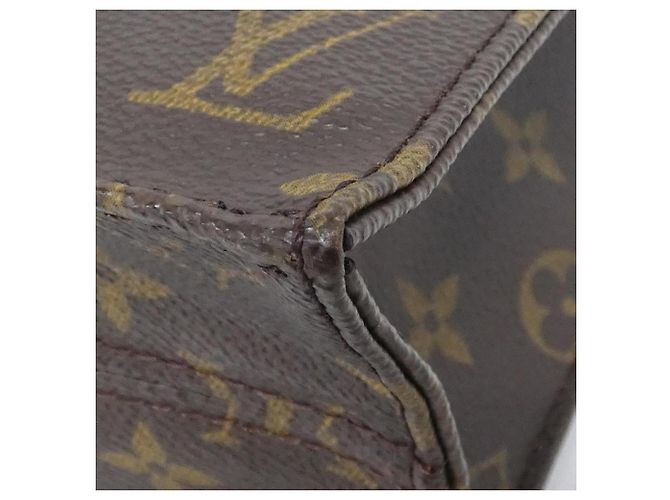 Borsa Louis Vuitton Monogram Sac Plat Marrone - vista 2