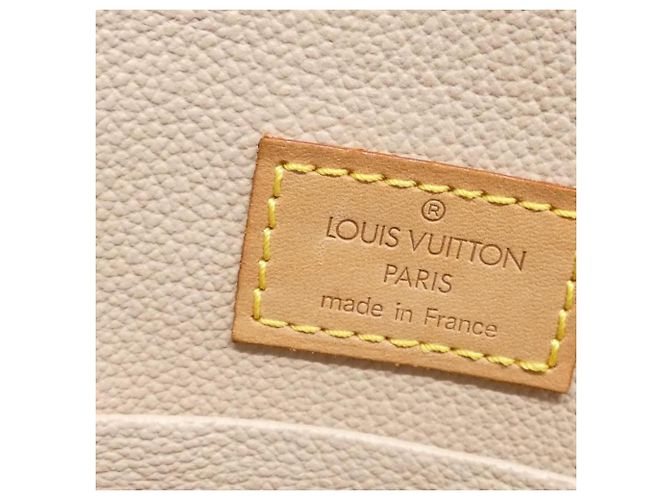 Borsa Louis Vuitton Monogram Sac Plat Marrone - vista 8