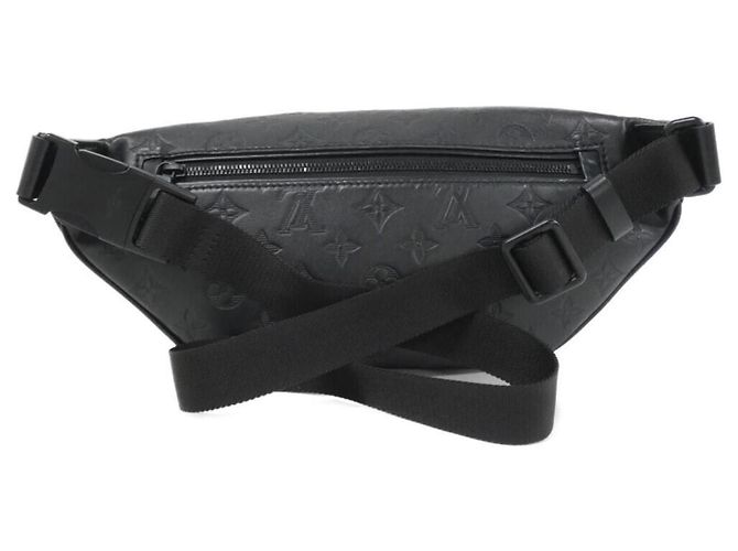 Louis Vuitton Monogram Shadow Discovery Bumbag PM M46036 Noir - vue 2