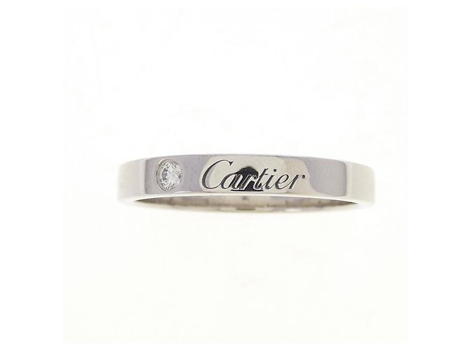 Cartier Platin-Diamant-Bandring - Ansicht 2