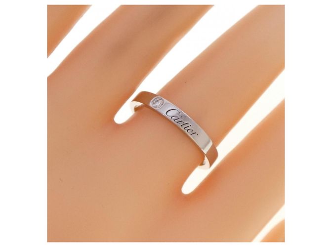 Cartier Platin-Diamant-Bandring - Ansicht 4