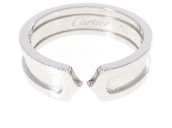 Cartier C2 Small Ring in 18K Weißgold - Ansicht 2