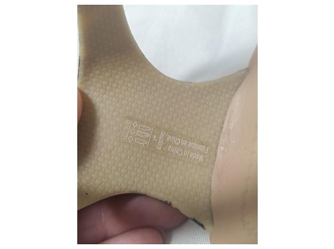 Autre Marque Infradito Crocs stampa leopardata Beige Stampa leopardo - vista 3