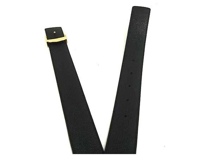 Cinturón reversible para mujer Louis Vuitton Castaño Negro - vista 3