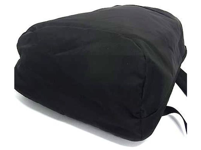 Zaino Prada Tessuto 2VZ021 Nero Verde - vista 4