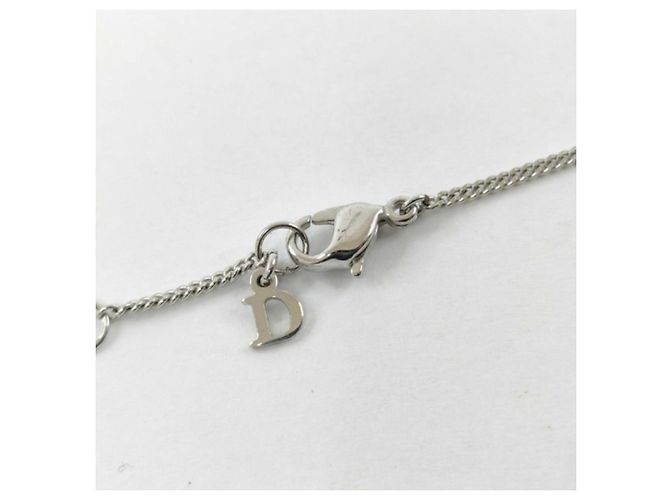 Collana Christian Dior con motivo orso argentato Argento - vista 7