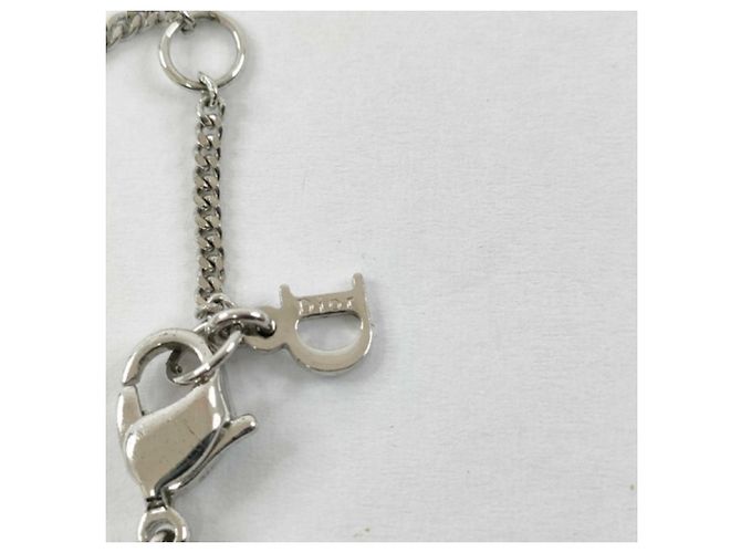 Collana Christian Dior con motivo orso argentato Argento - vista 8