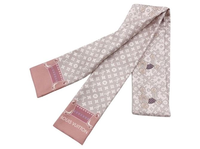 Foulard in seta multicolore Louis Vuitton - vista 2