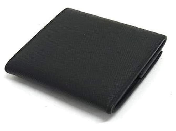 Saffiano Prada Münzbeutel 2MM935 Schwarz - Ansicht 2