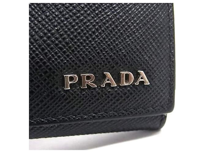 Saffiano Prada Münzbeutel 2MM935 Schwarz - Ansicht 4
