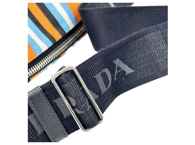 Prada Multicolor Canvas Shoulder Bag Multiple colors - view 6