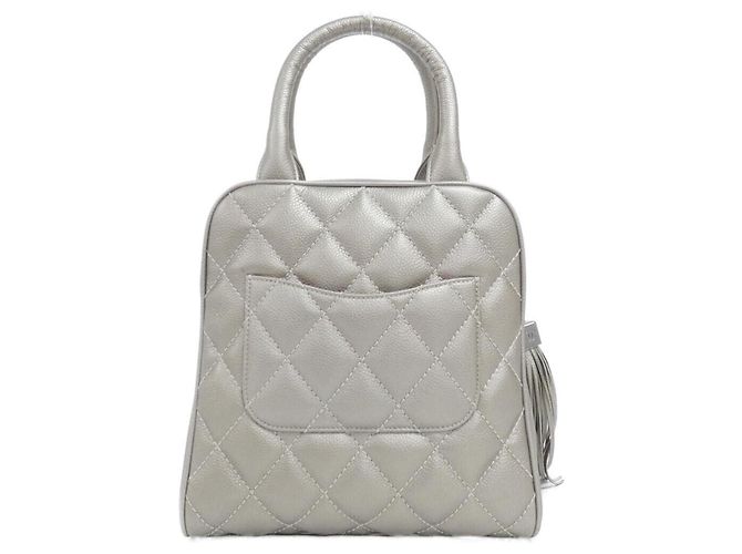 Borsa Chanel 27137 Silver Argento - vista 2