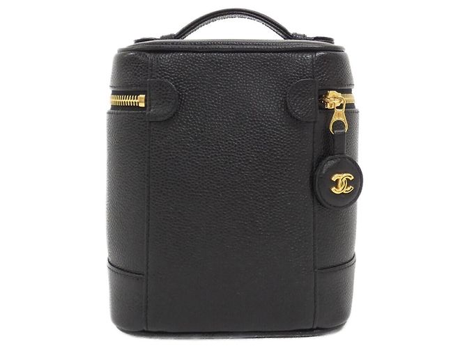Borsa Chanel 1998 in pelle di vitello grana grossa nera Nero - vista 2