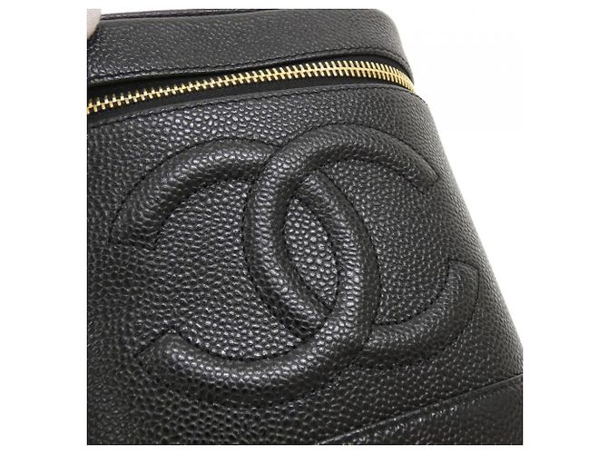 Borsa Chanel 1998 in pelle di vitello grana grossa nera Nero - vista 4