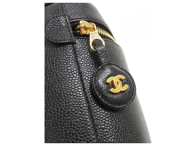 Borsa Chanel 1998 in pelle di vitello grana grossa nera Nero - vista 5