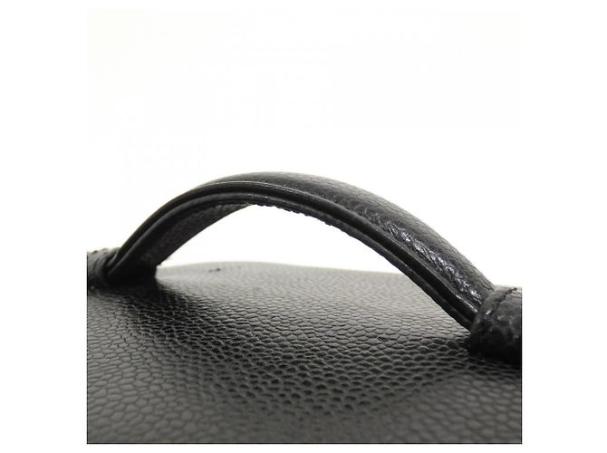 Borsa Chanel 1998 in pelle di vitello grana grossa nera Nero - vista 7