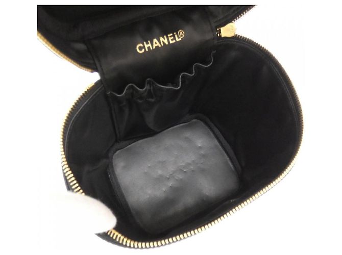 Borsa Chanel 1998 in pelle di vitello grana grossa nera Nero - vista 9