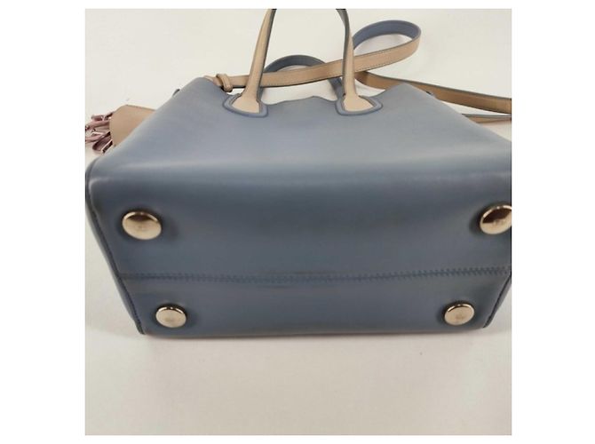 Borsa Christian Dior Addict Blu Beige - vista 3