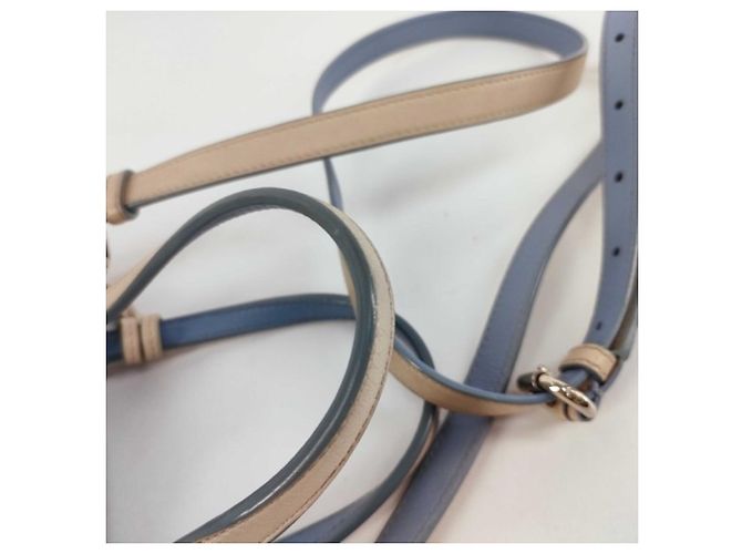 Borsa Christian Dior Addict Blu Beige - vista 5
