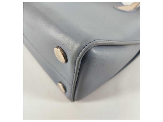 Borsa Christian Dior Addict Blu Beige - vista 6