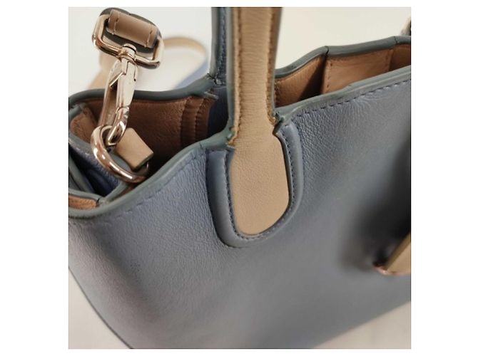 Borsa Christian Dior Addict Blu Beige - vista 7