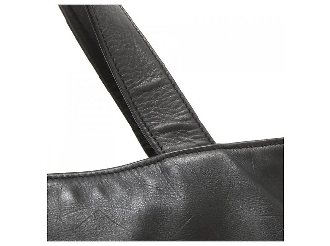 Chanel 14217 Handtasche aus schwarzem Kalbsleder - Ansicht 6