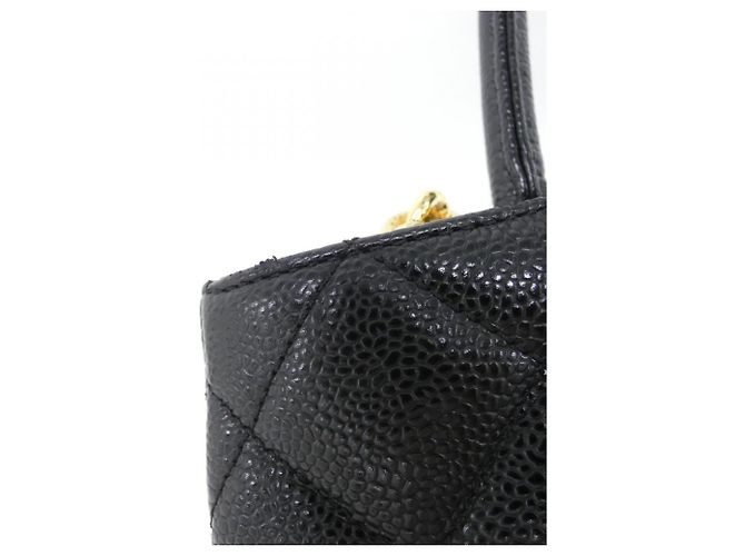 Timeless Borsa Chanel 1804 in pelle di vitello grana nera Nero - vista 4