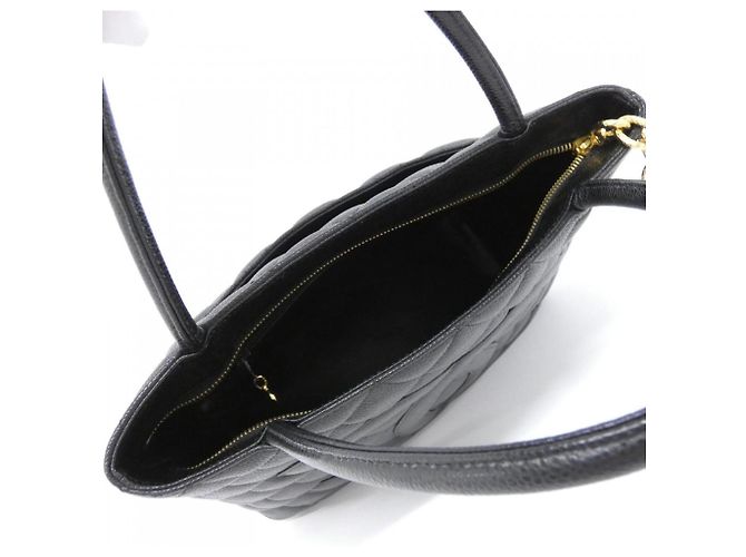 Timeless Borsa Chanel 1804 in pelle di vitello grana nera Nero - vista 7