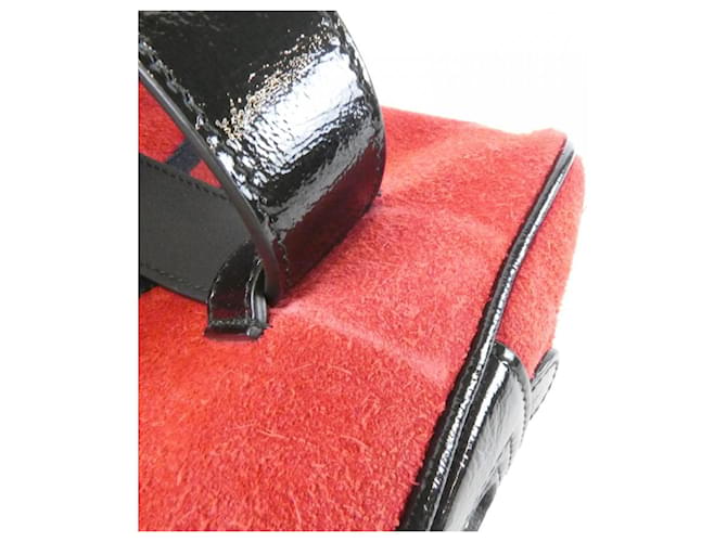 Borsa Gucci Ophidia Nera e Rossa Nero Rosso - vista 5