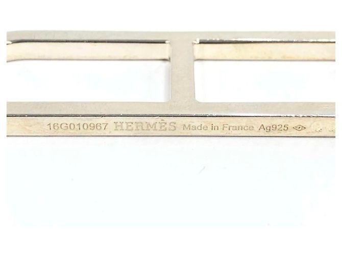Hermès Collana HERMES Ever Chaine d'Ancre Argento - vista 3