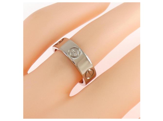 Cartier Love Ring in Weißgold Golden - Ansicht 4