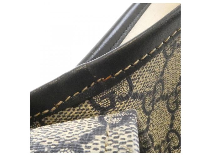 Borsa Gucci 211134 F2AFN Blu Beige - vista 5