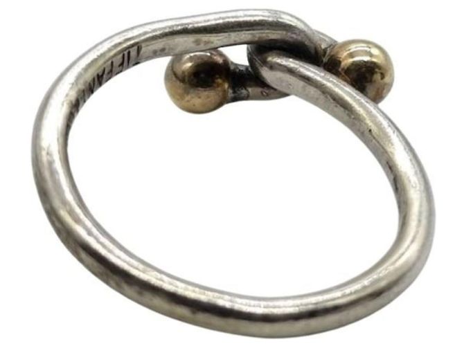 Tiffany & Co. Double Eye Band Ring Silber Golden - Ansicht 3