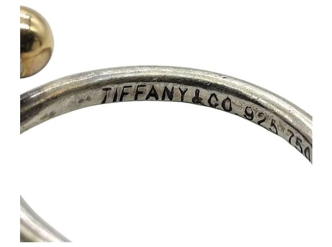 Tiffany & Co. Double Eye Band Ring Silber Golden - Ansicht 4