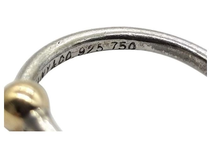 Tiffany & Co. Double Eye Band Ring Silber Golden - Ansicht 5
