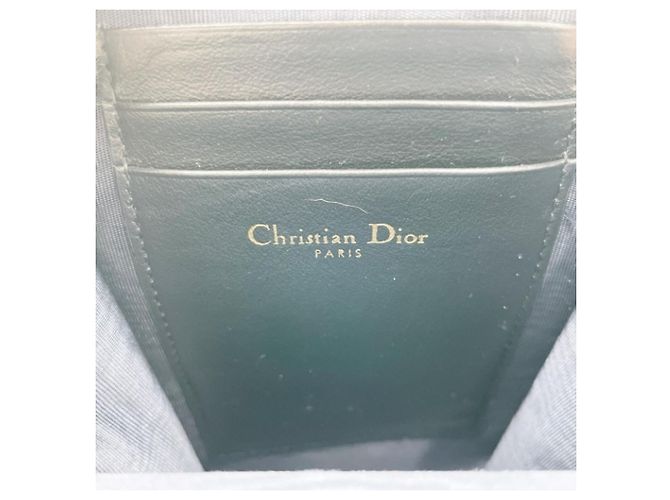 Borsa a tracolla Christian Dior Trotter Blu - vista 10
