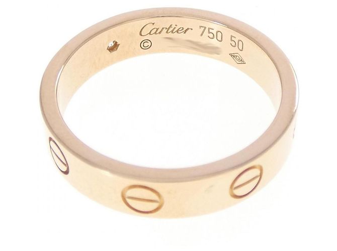 Cartier Mini Love 1P Ring Golden - Ansicht 3