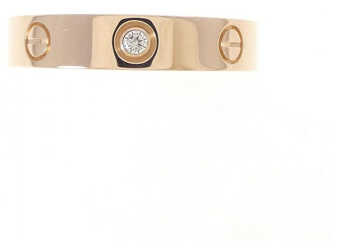 Cartier Mini Love 1P Ring Golden - Ansicht 2