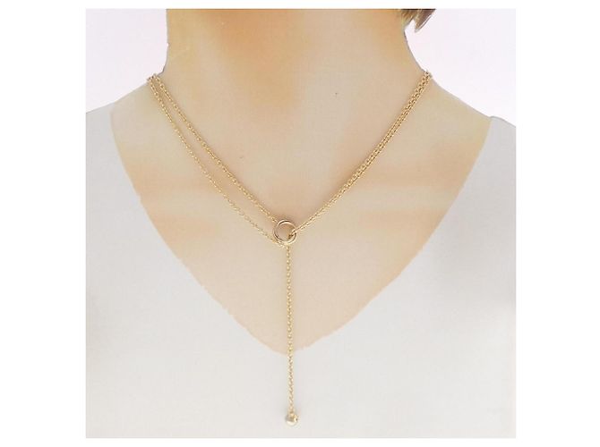 Collana Cartier Baby Trinity Pampille D'oro - vista 6
