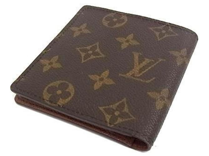 Louis Vuitton Monogram Bi-fold Wallet Brown - view 2