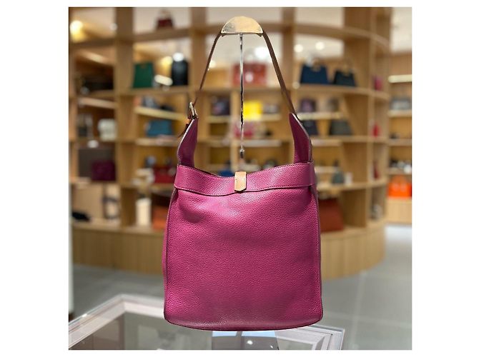 Borsa a tracolla Hermès Marwari Rosa - vista 2
